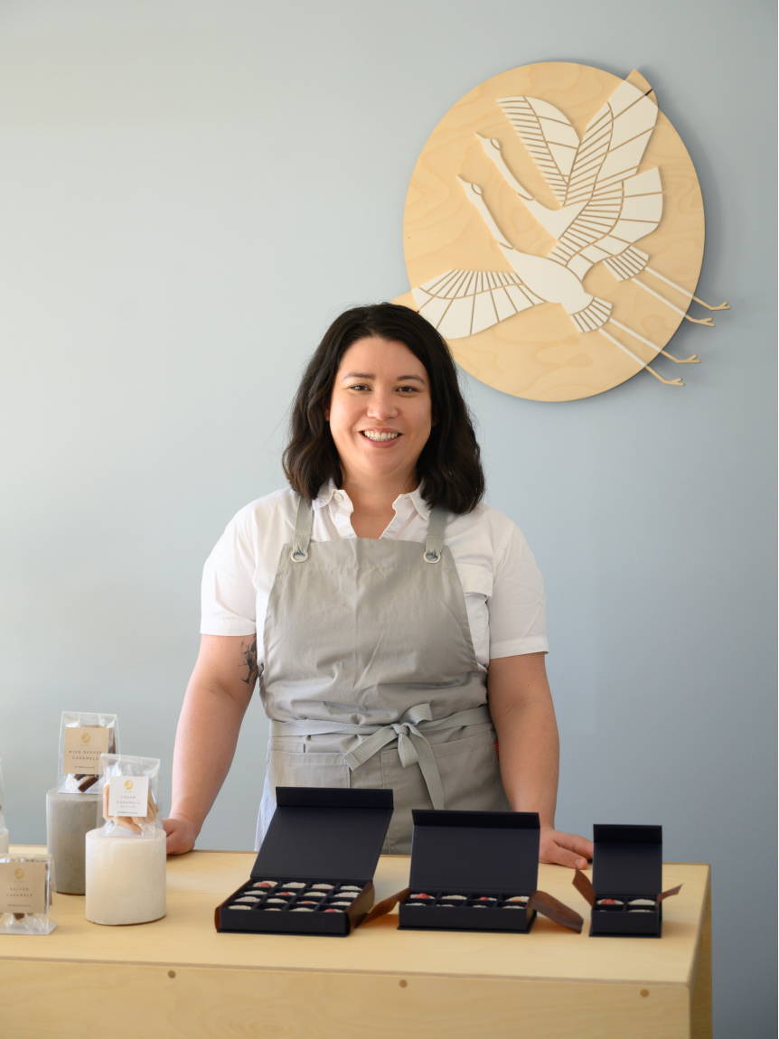 Michiko Marron-Kibbey from Deux Crane