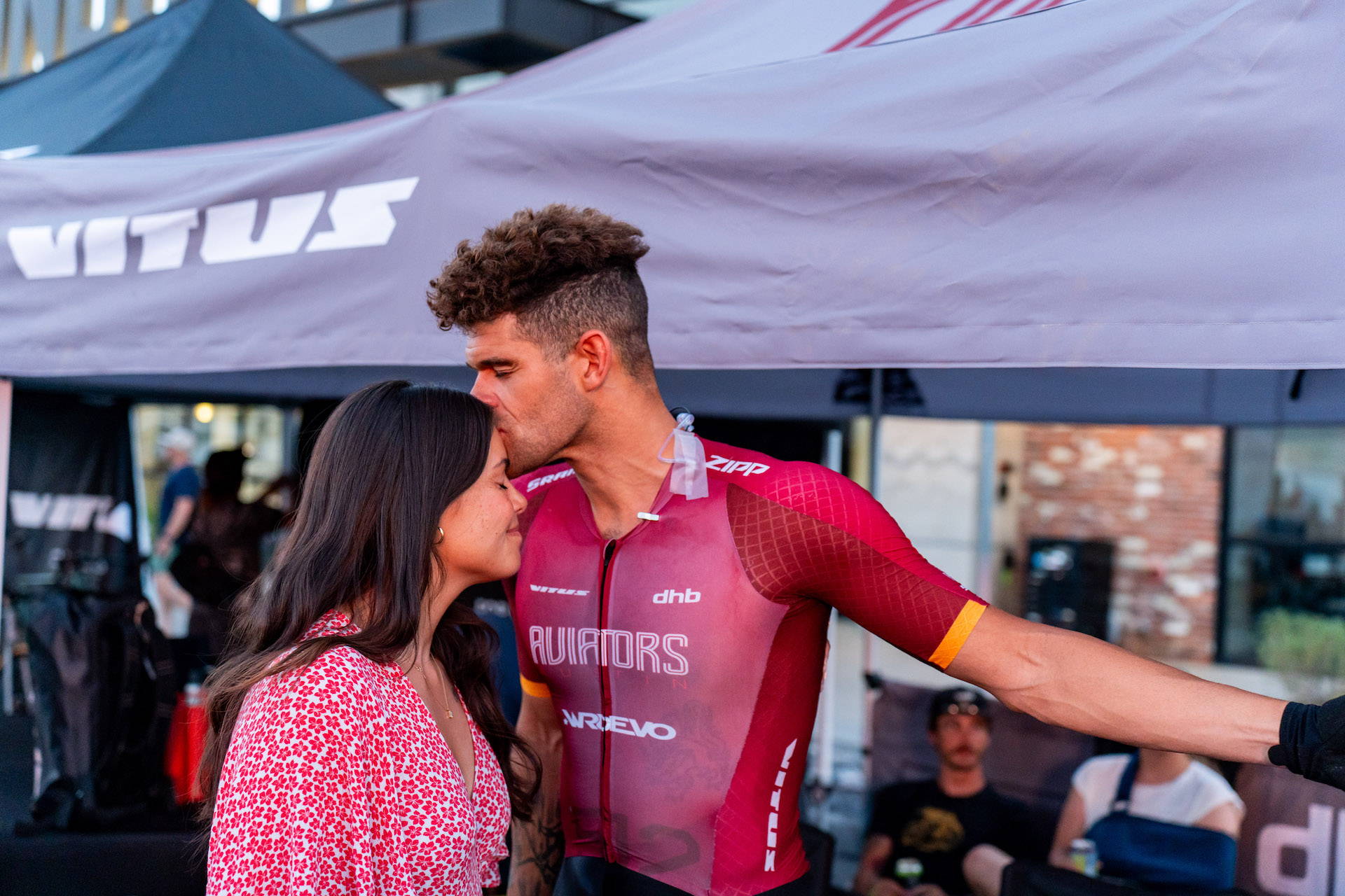 Eamon Lucas of the Austin Aviators at the Salt Lake Criterium 2023.