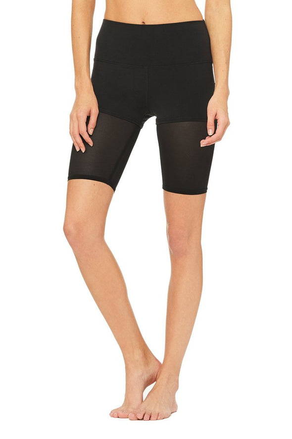 ALO YOGA High-Waist Lavish Short Black
