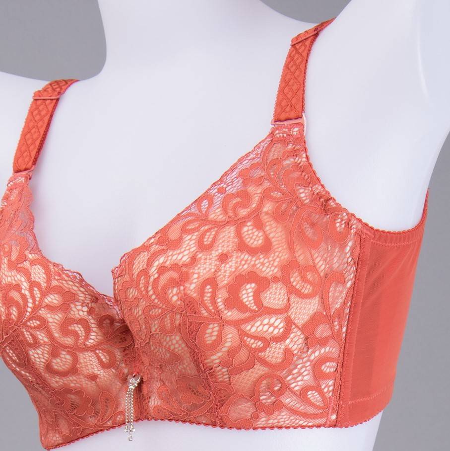 Bras Lacy Charm Push-Up Bra Red 75C #10435