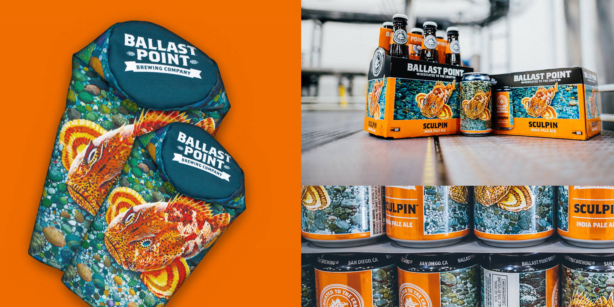 Custom Branded Merchandise Golf Headcover for Ballas Point's Sculpin India Pale Ale