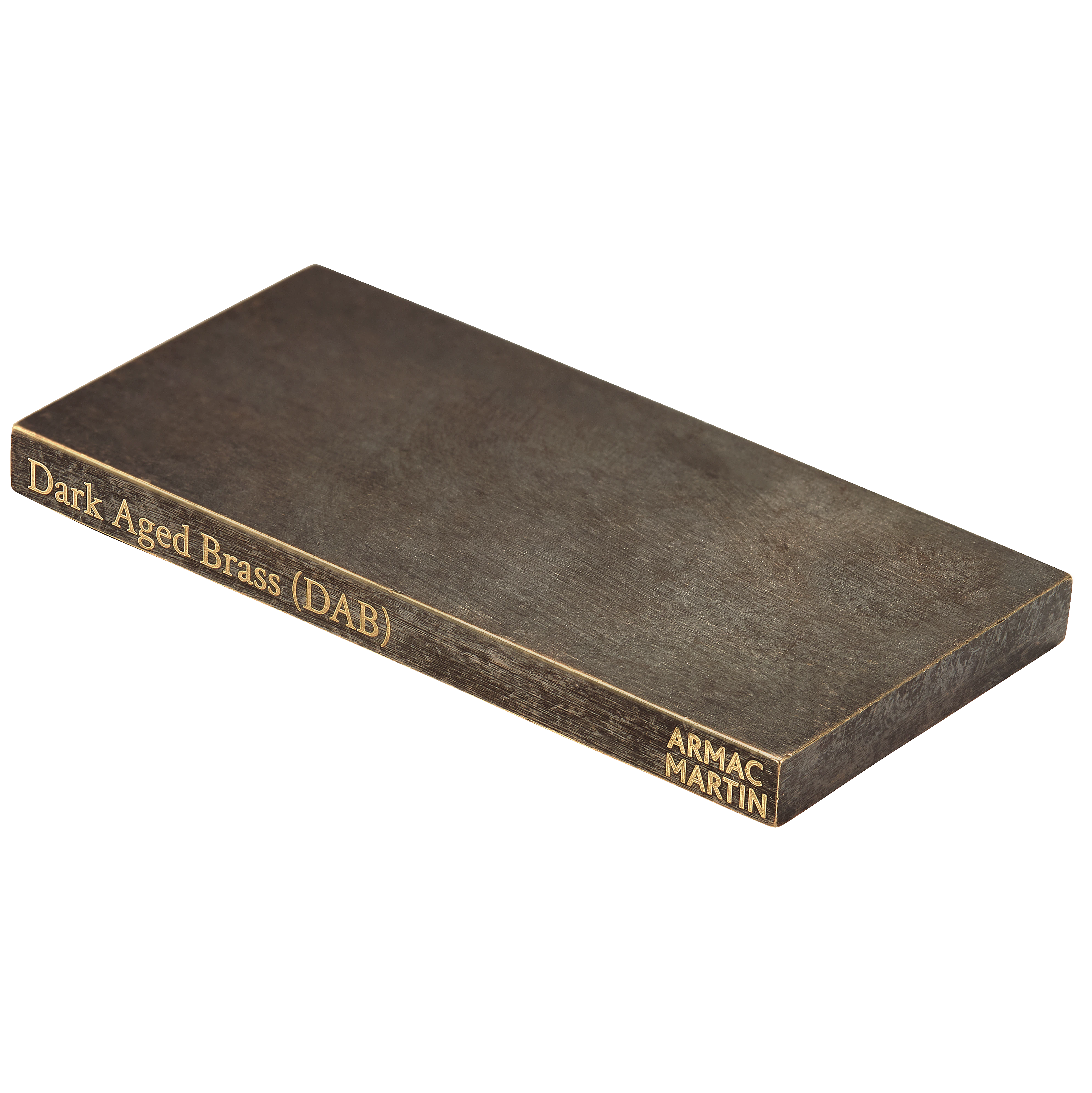 Dark Aged Brass Finish Chip
