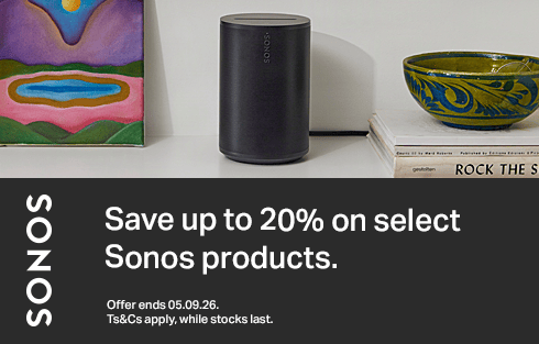 Save up to 20% on select Sonos products