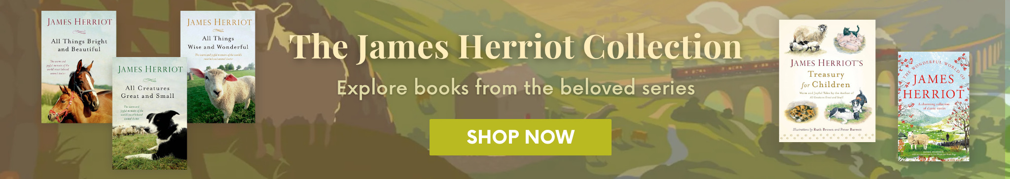James Herriot Promo Banner - Desktop