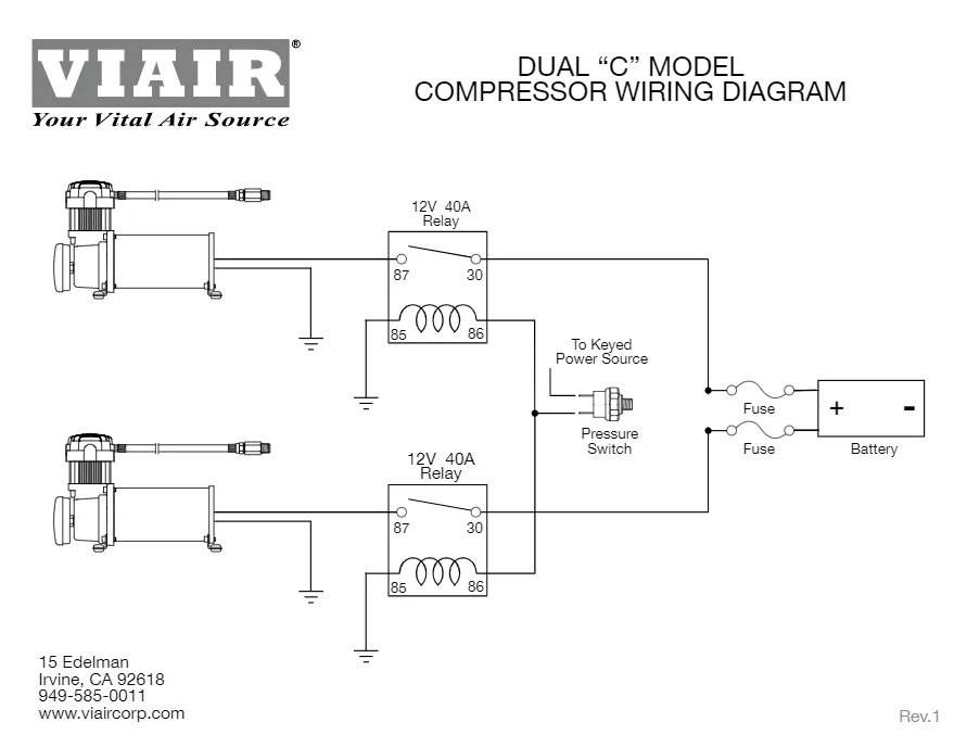 How To Wire Dual Air Compressors