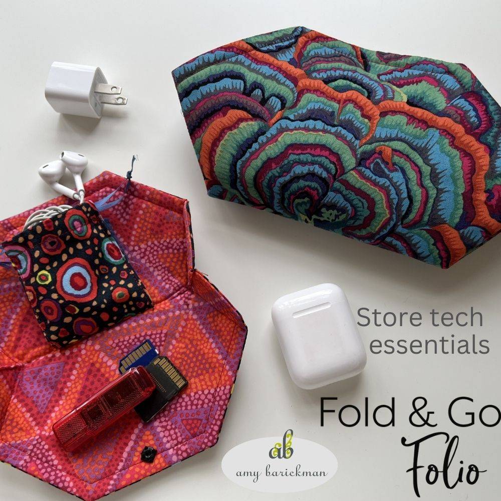 Fold and go folio by Amy Barickman