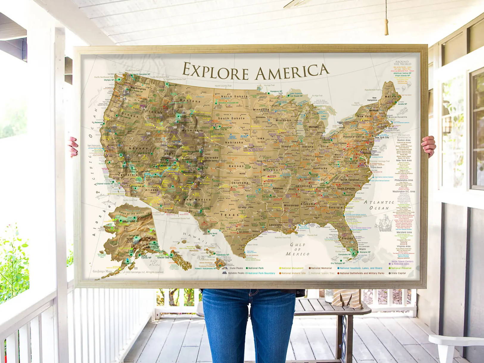 Explore the USA Map