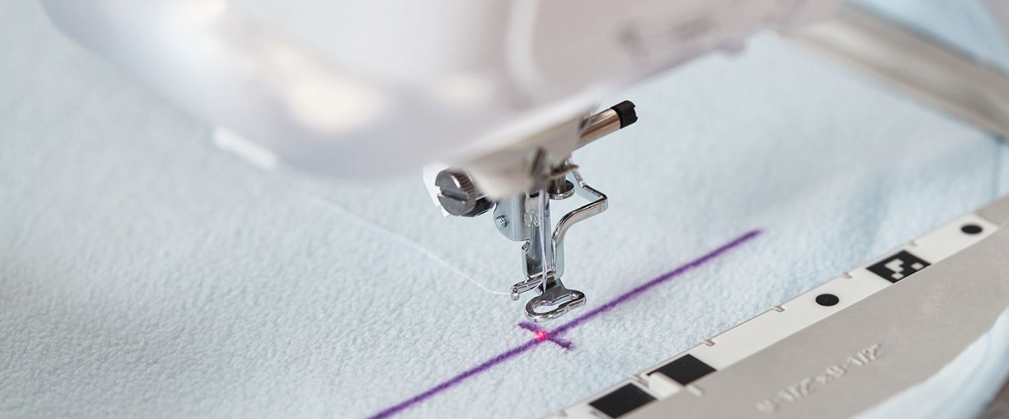 Brother XE2 Embroidery Machine 2 Point Positioning Feature