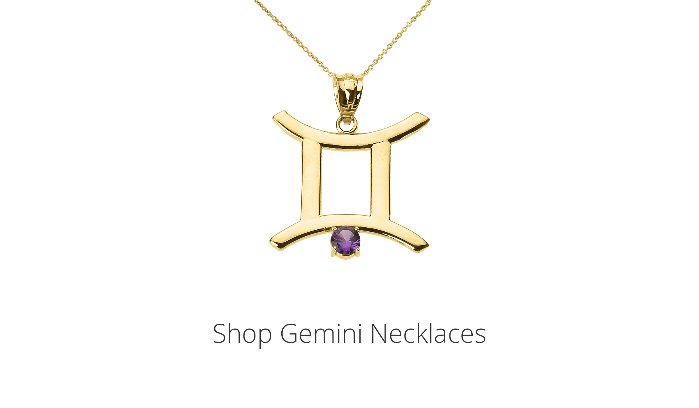 Shop Gemini Necklaces