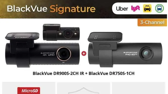 3-Channel Rideshares Dash Cams u2014 BlackboxMyCar