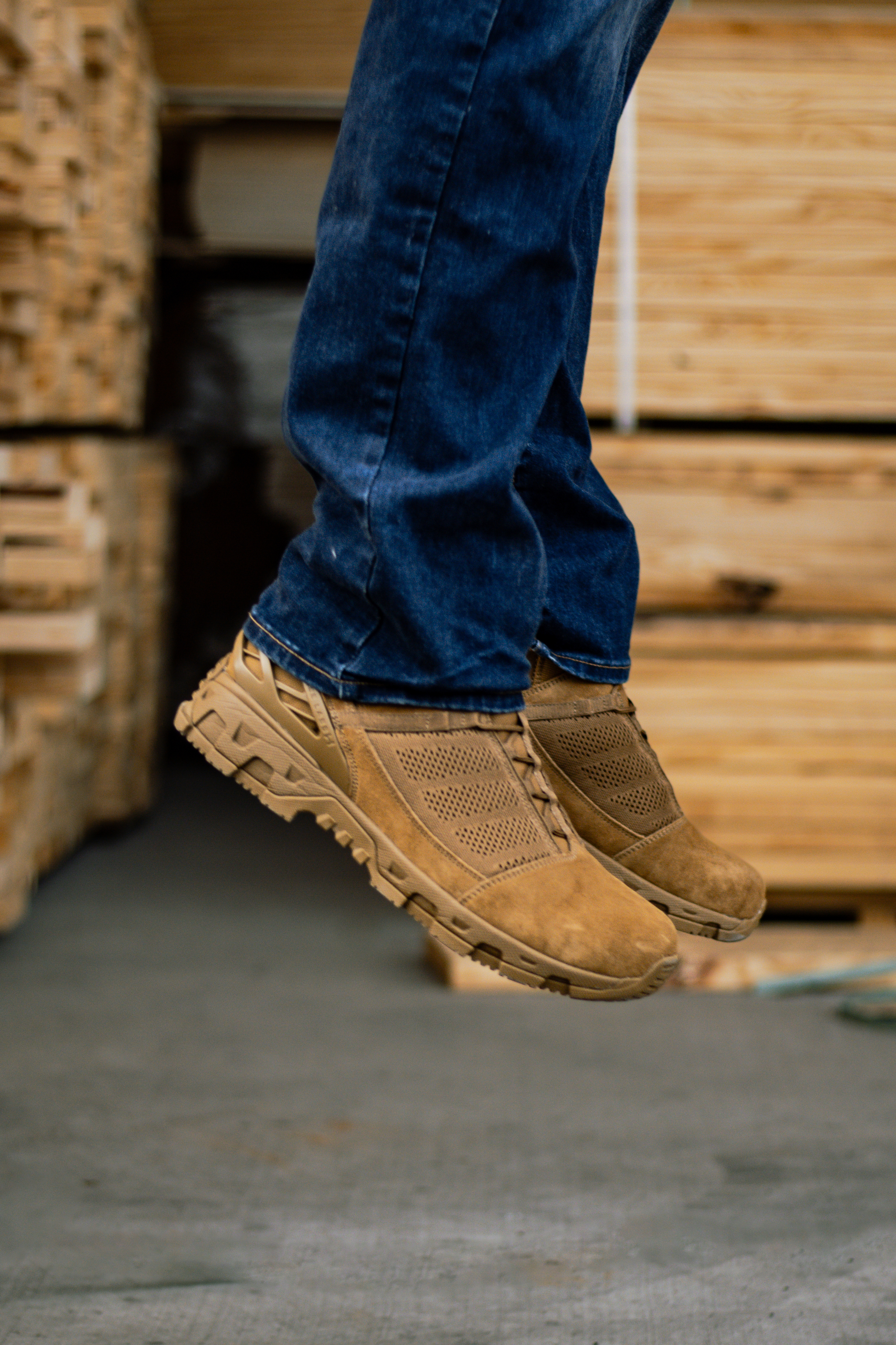 On and off in seconds slip-on boots