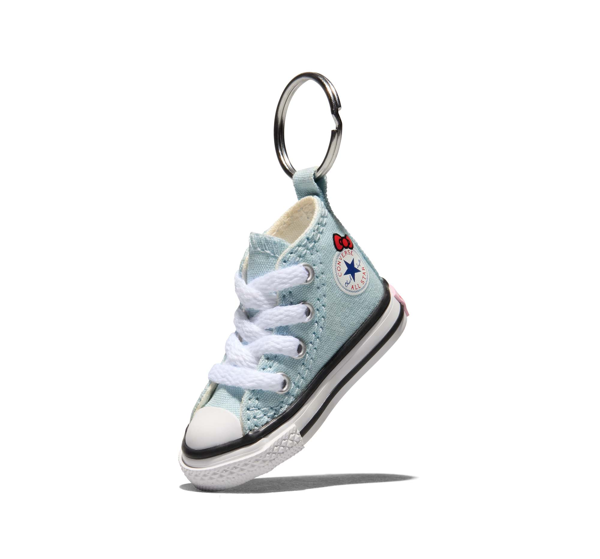 Light Blue mini Chuck Taylor Converse Keychain