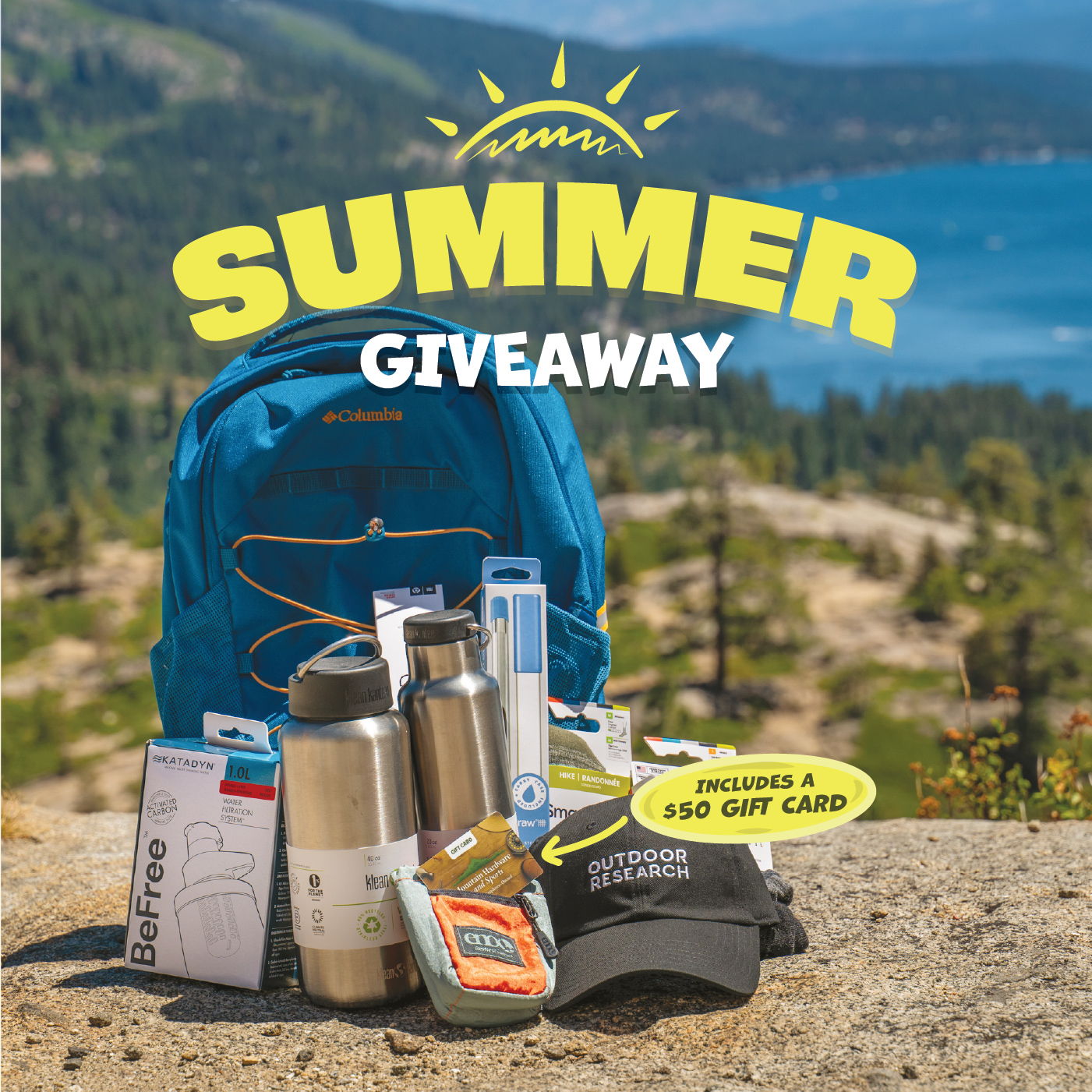 2026 Summer Giveaway at Mountain Hardware & Sports