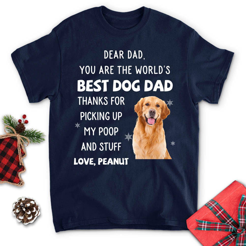 personalized dog dad shirt