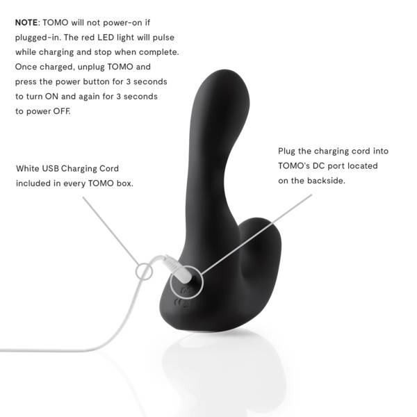 tomo prostate massager charging diagram