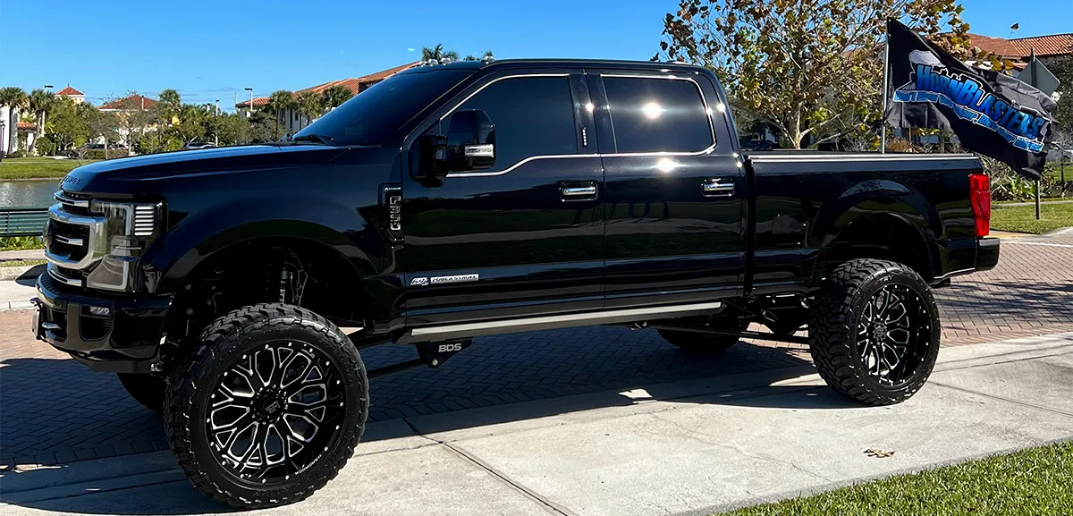 Brooks' 2022 Ford F350 Train Horn Install