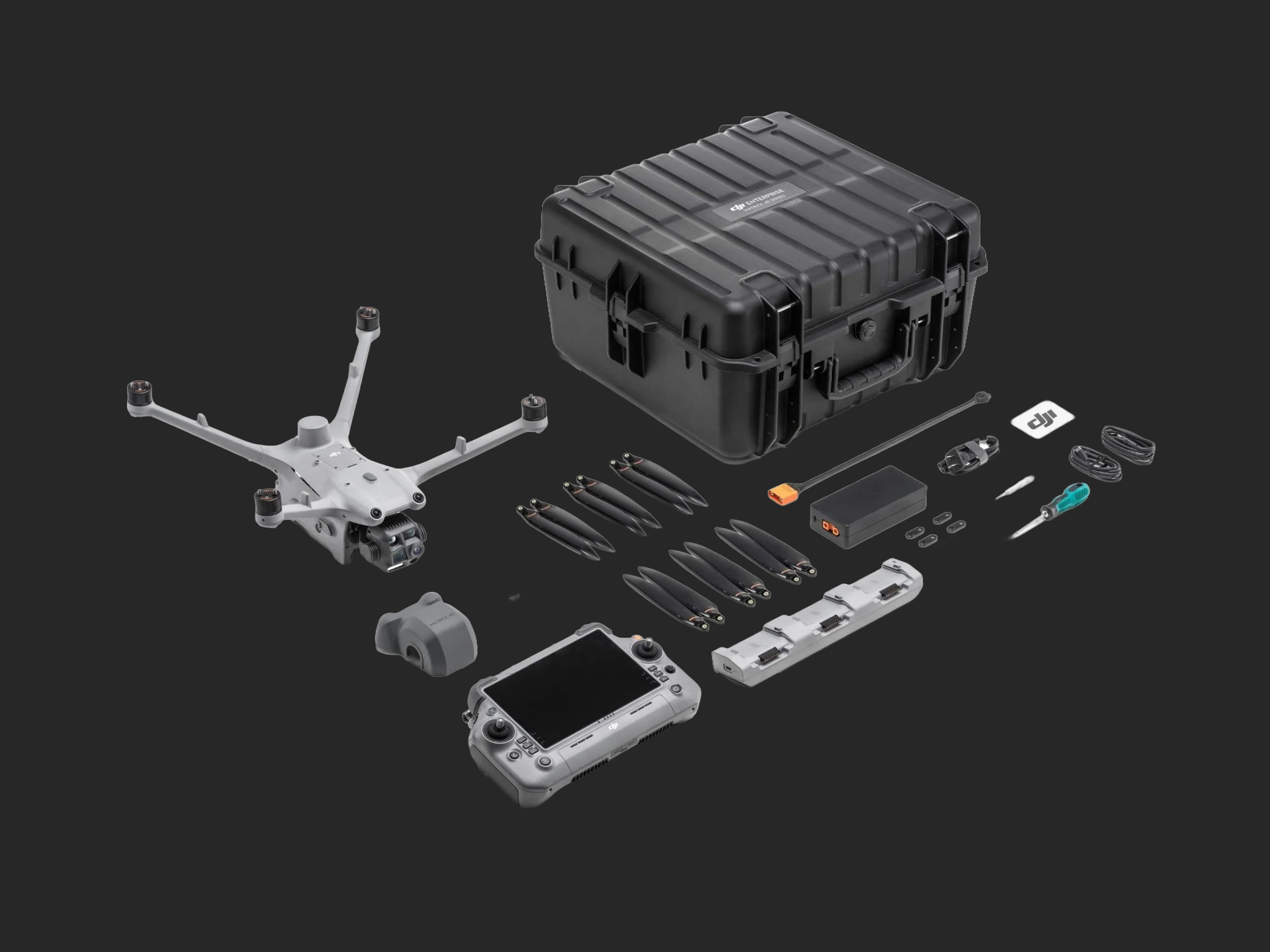 Everything included with the DJI Matrice 4TD Combo