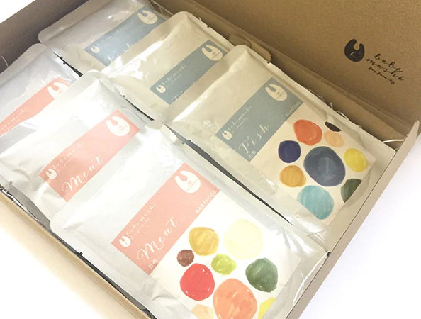 【お取り寄せ(送料込)】＜bebemeshi＞7ヶ月頃～ おそとごはん（6食）GIFT SET
