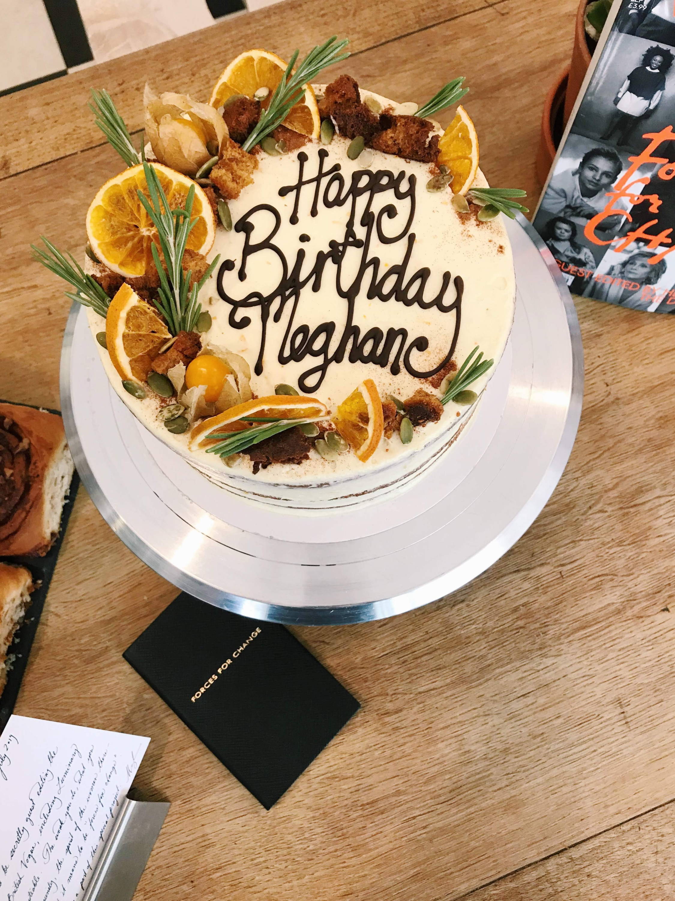 Meghan Markle Birthday Cake