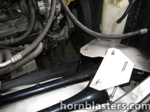 Shocker XL train horn setup on Richard's Dodge Ram 1500 photo 3