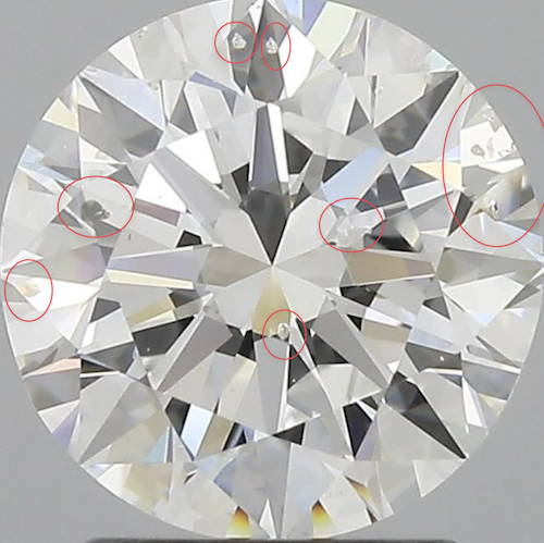 At forurene Abnorm halskæde What Are SI Diamonds? - Ken & Dana Design