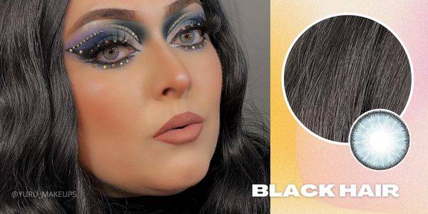 Best Colored Contacts for Black Hair