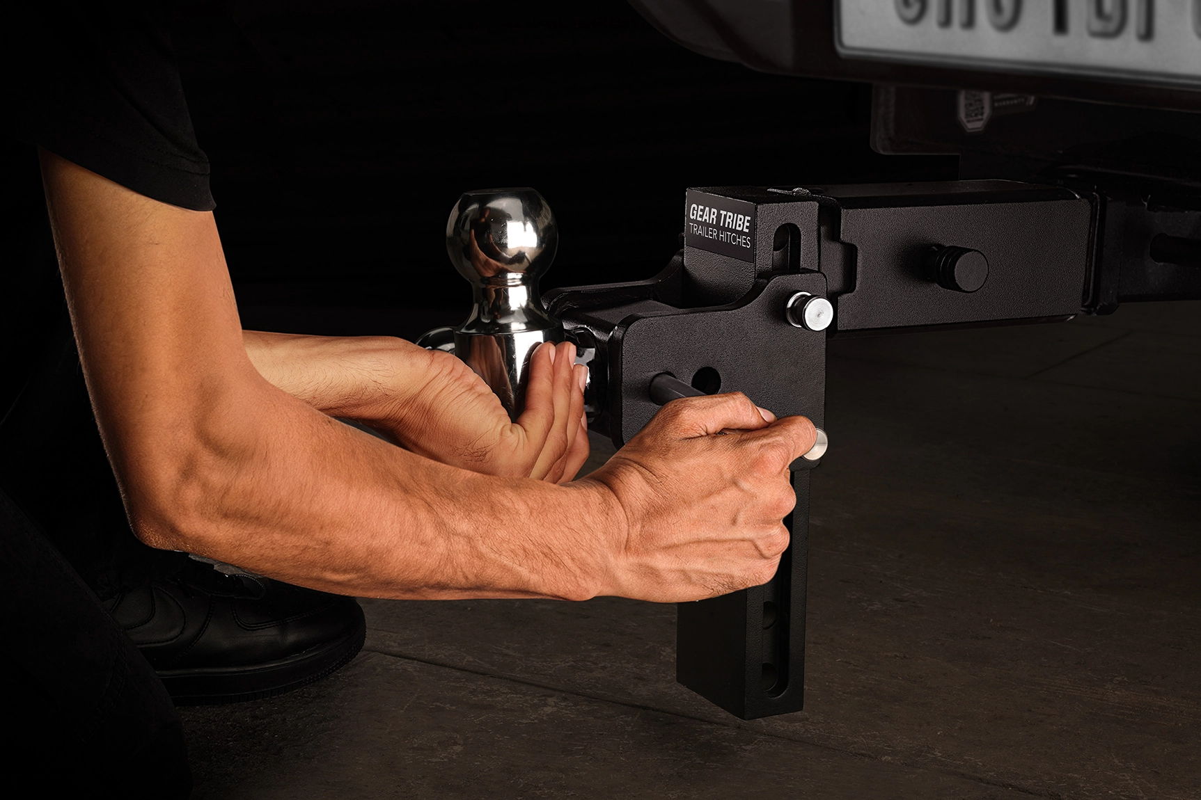 GearTribe Towmaster Trailer Hitch Ball Mount Fits 2