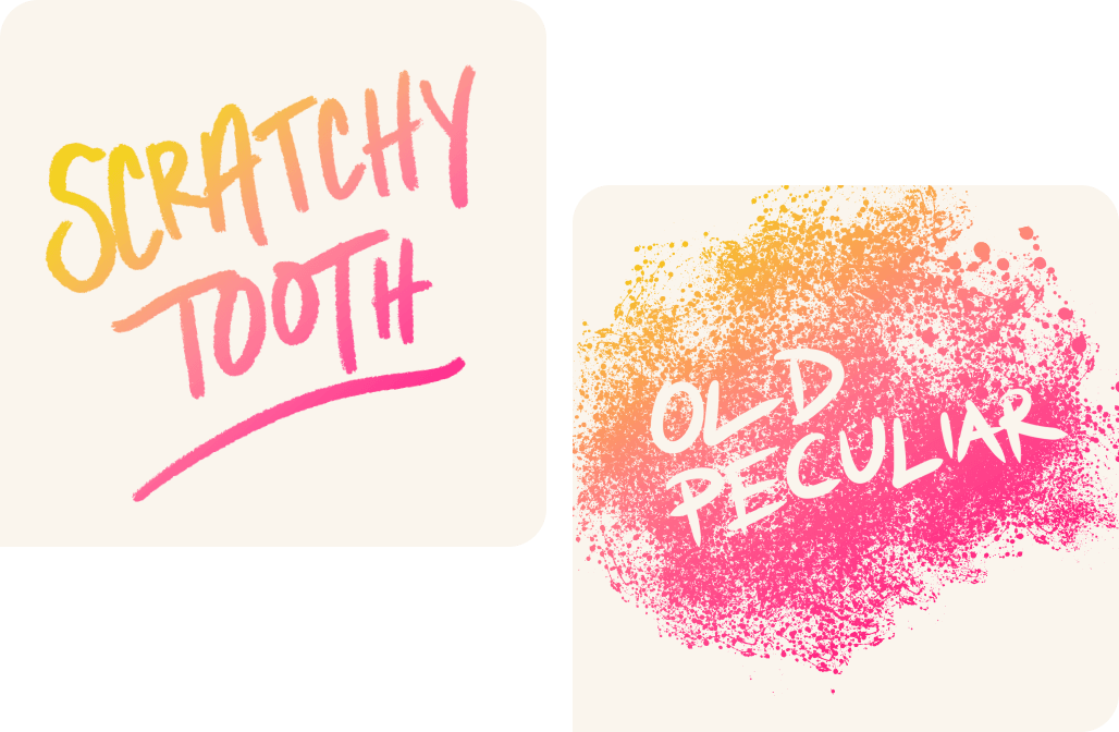 Sample of Scratchy Tooth & Old Peculiar