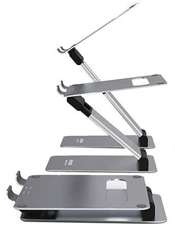 Convert your workstation into a standing desk with variable height adjustment. 