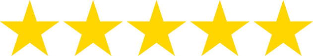 5-gold star rating