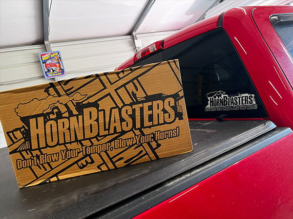 Justin's 2017 Chevrolet 2500HD Train Horn Install