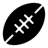 A simple black silhouette of a tree.