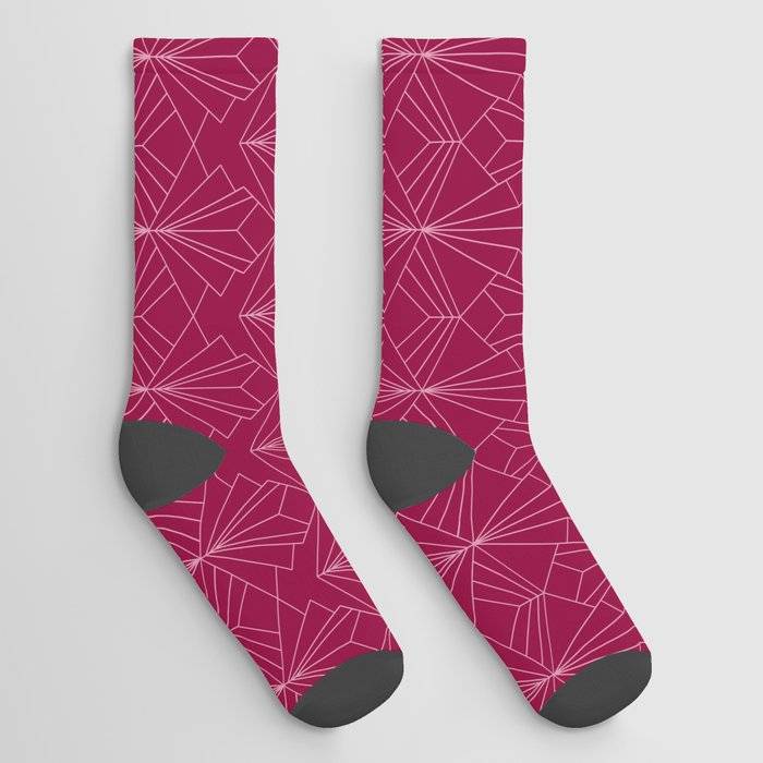 groomsmen geometric pattern socks