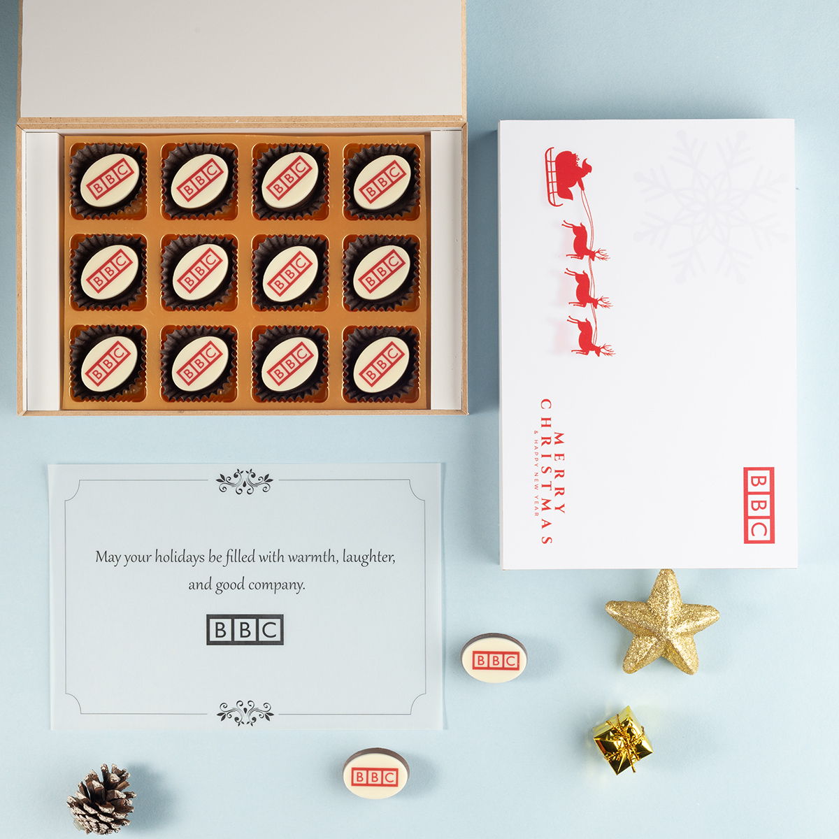 Christmas Chocolate Gift Box