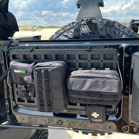 IAG I-Line Tailgate Table No Drill with Molle Panel for 2021+ Ford Bronco - Installed 5