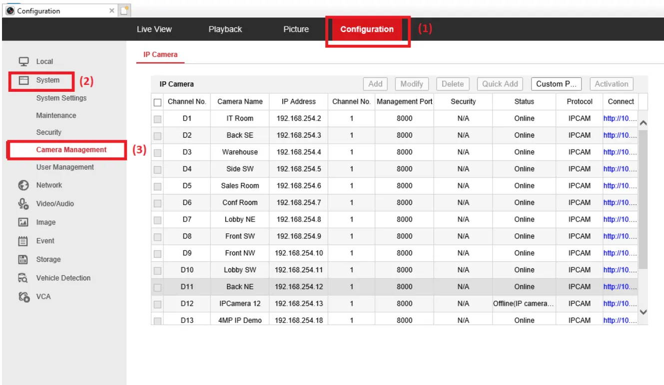 How to Manually add an IP Camera to Your Security System