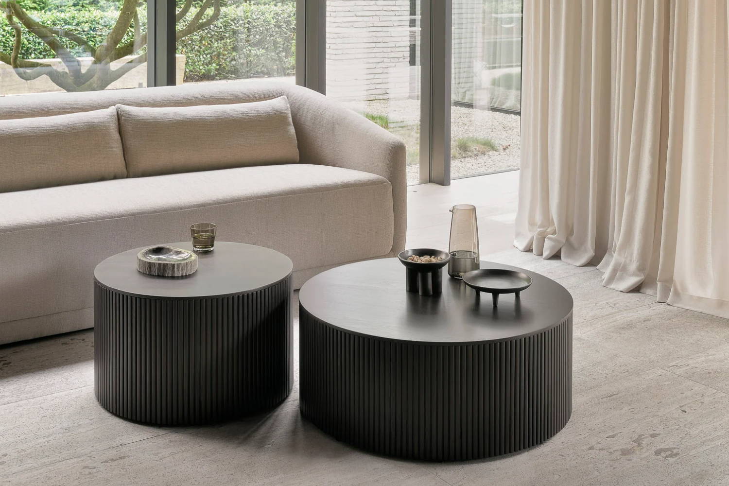 Roller Max Round Storage Coffee Table