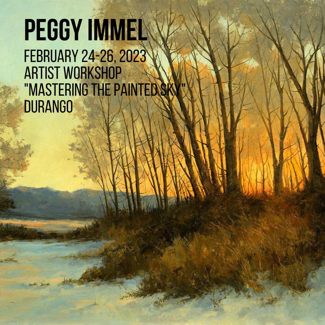 Artist workshop with Peggy Immel. Mastering the painted sky.