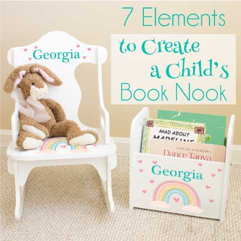7 elements to create a child's book nook