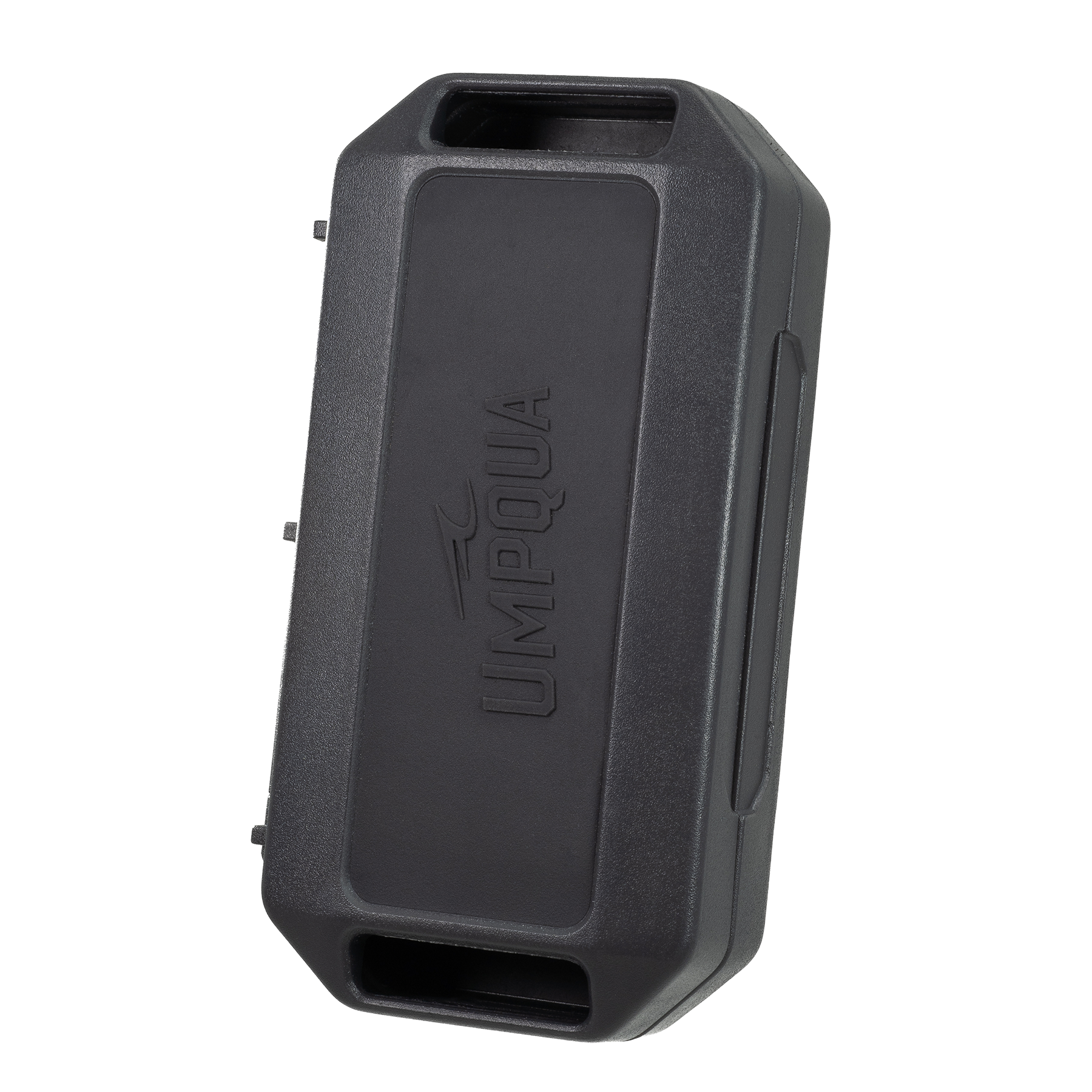 A magnetic fly box in grey for fishing