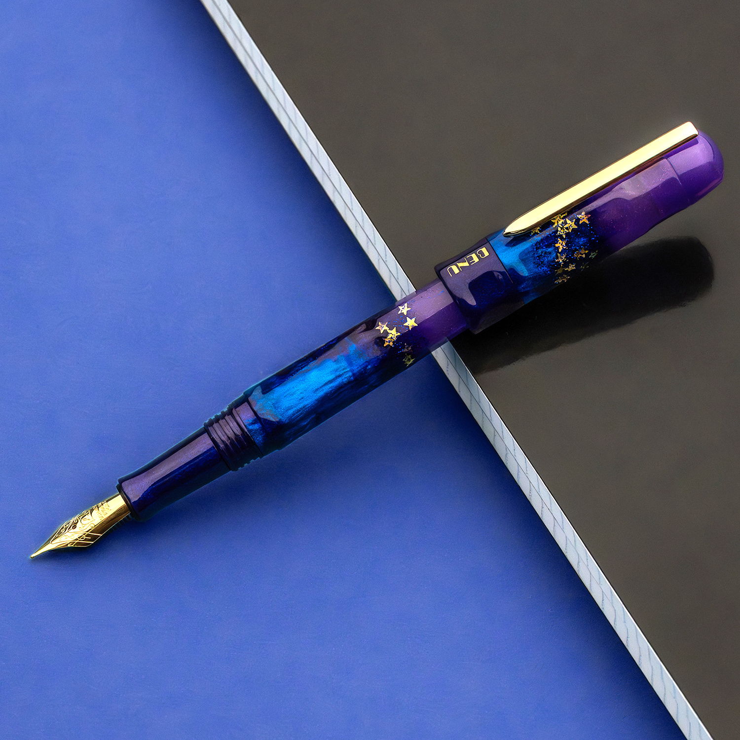 Benu Talisman Perseids Glow-in-the-dark Fountain Pen 