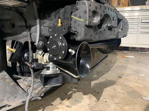 2016 Volkswagen Golf Sport Wagon Train Horn Install