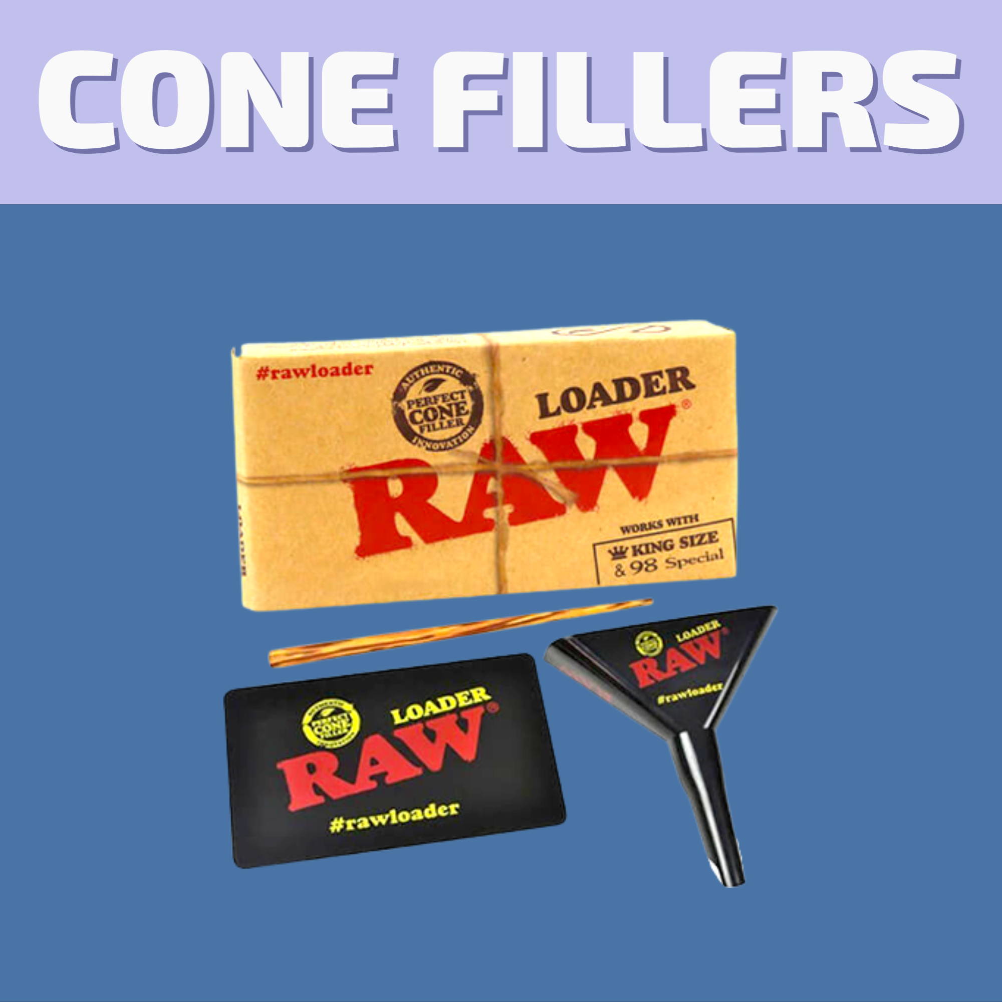 Shop our selection of Cone Fillers for same day delivery in Winnipeg or visit our cannabis store on 580 Academy Road.   
