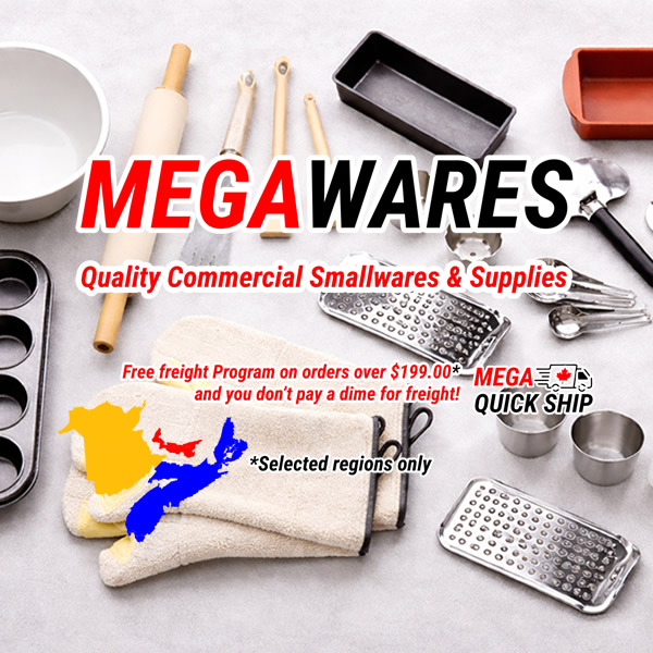 Megawares - Quality Commercial Smallwares & Supplies - Free Freight program on orders over $199.00* and you don't pay a dume for freight! (*Selected regions only)