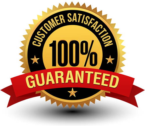 Customer Satisfaction 100% Guaranteed