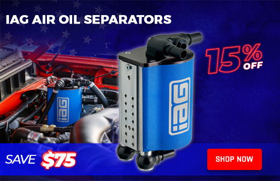 4th of July Sale - IAG Off-Road Air Oil Separators 15% OFF!