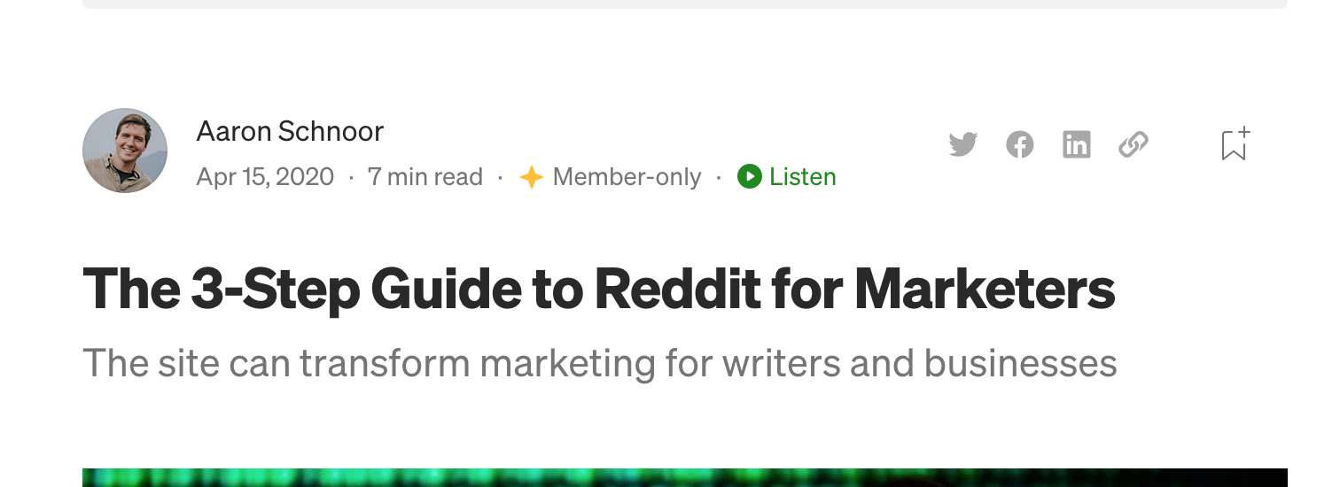 3 Step Guide to Reddit for marketers 