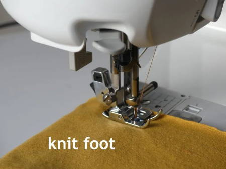 Knit foot 