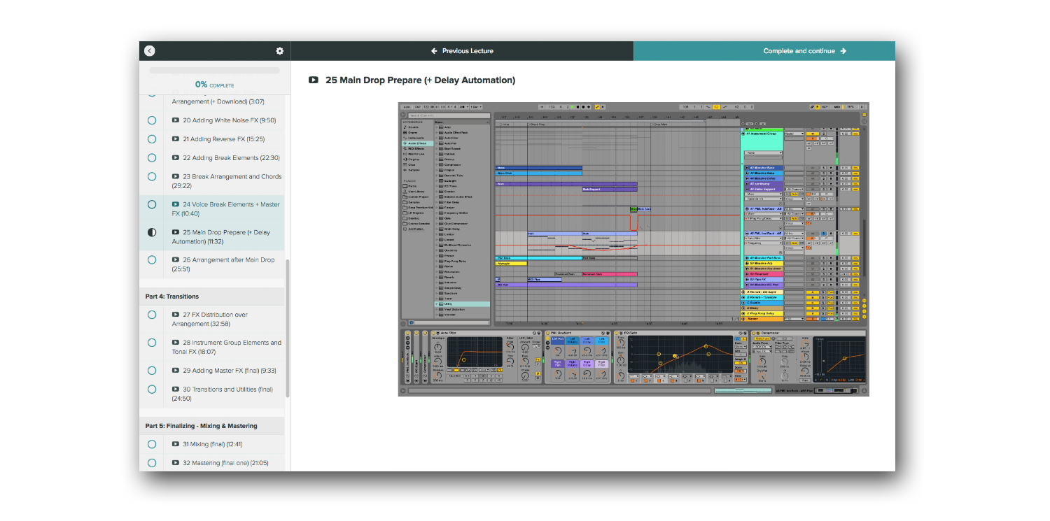 ableton melodic techno course example 2