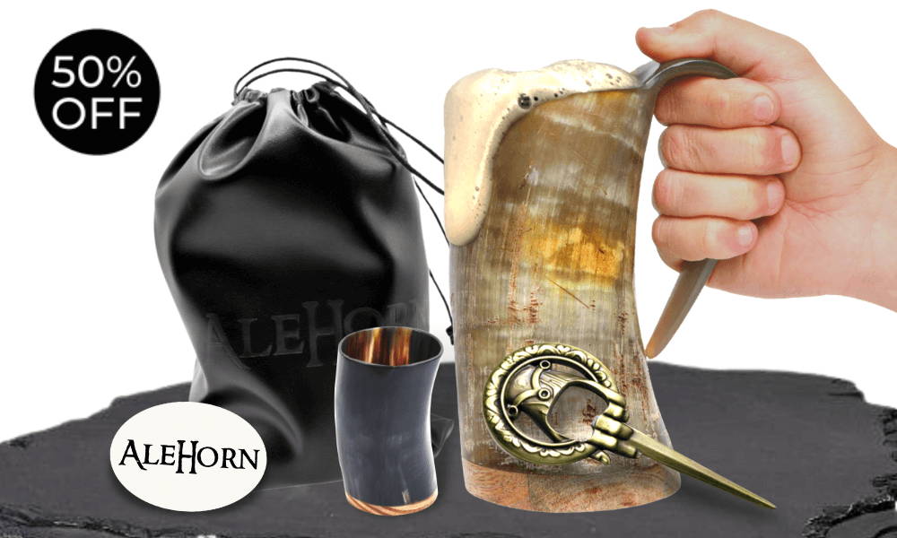 the top bundle. this mix of Viking goods is perfect for a first timer. get the Norse mug and other Viking culture gear here